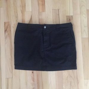 Dickies for UO black mini skirt